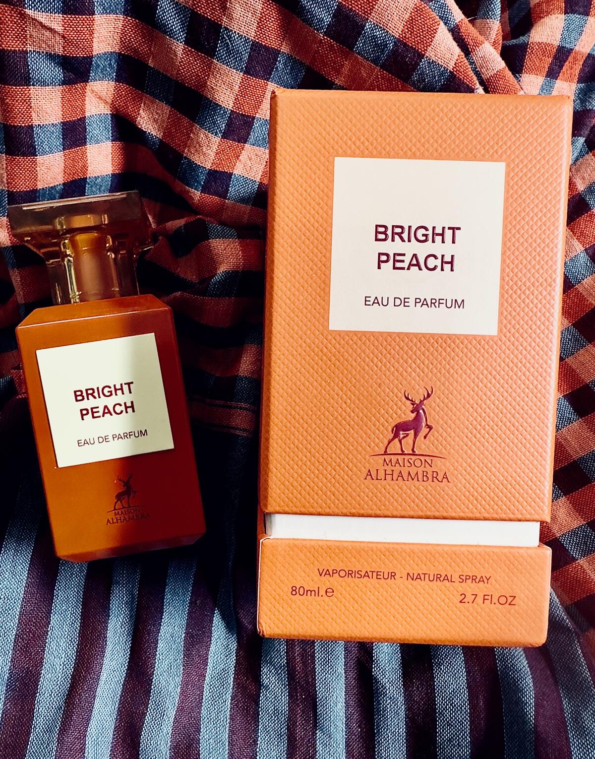 عطر ادکلن برایت پیچ میسون الهمبرا - Bright Peach Maison Alhambra - بررسی، قیمت و خرید