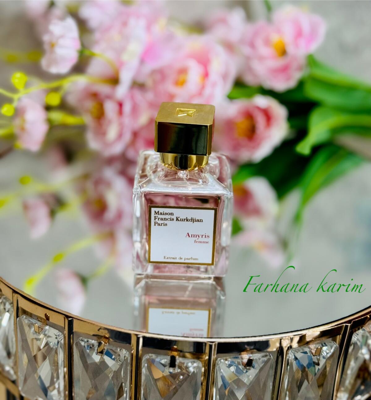 عطر ادکلن امیریس فم اکستریت د پغفم میسون فرانسیس کورکجان - Amyris Femme Extrait de Parfum Maison Francis Kurkdjian - بررسی، قیمت و خرید