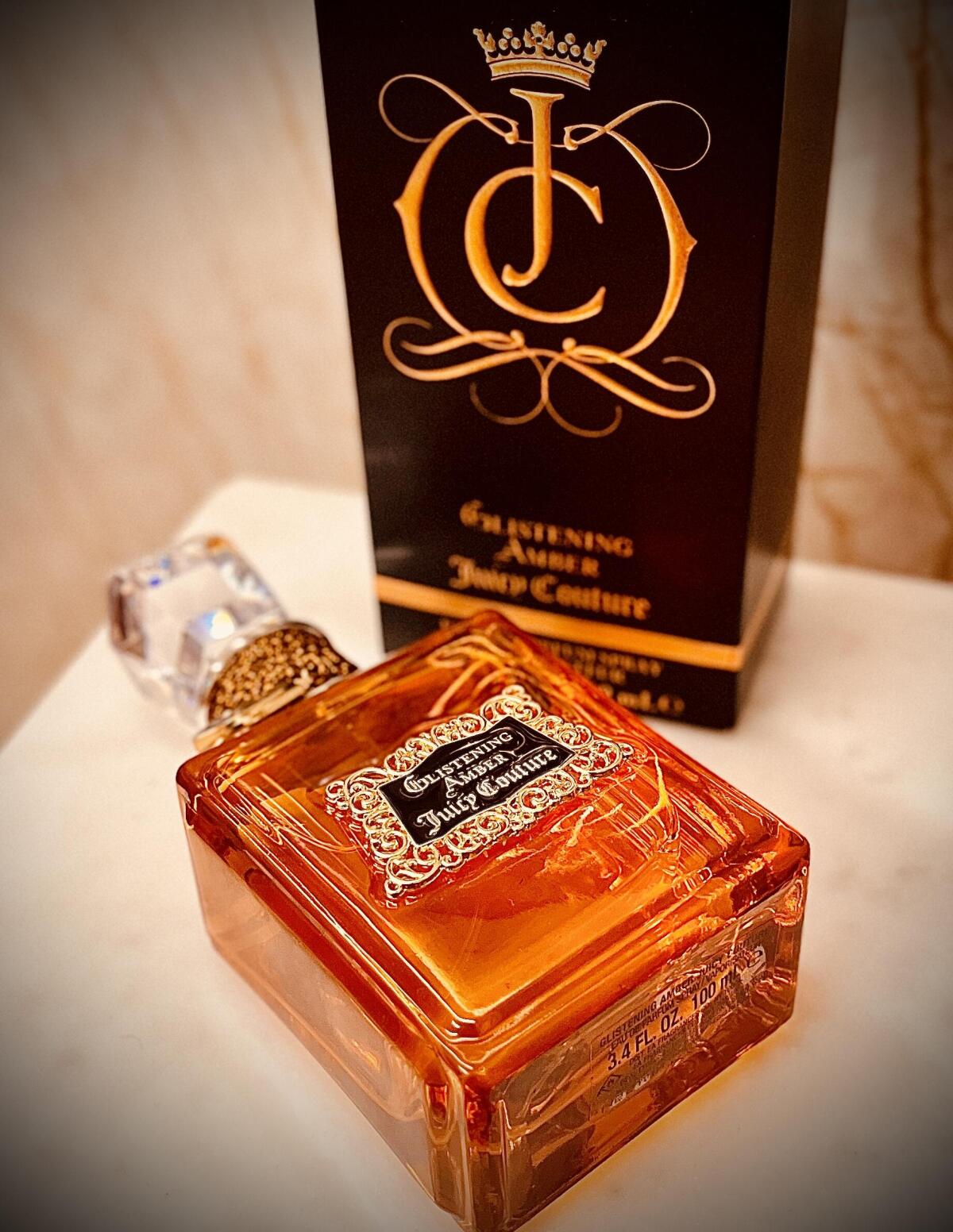 عطر ادکلن گلیستنینگ آمبر جوسی کوتور - Glistening Amber Juicy Couture - بررسی، قیمت و خرید