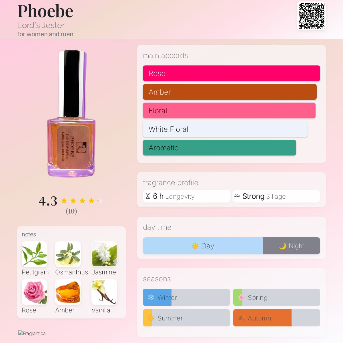 عطر ادکلن فیبی لوردز جستر - Phoebe Lord's Jester - بررسی، قیمت و خرید