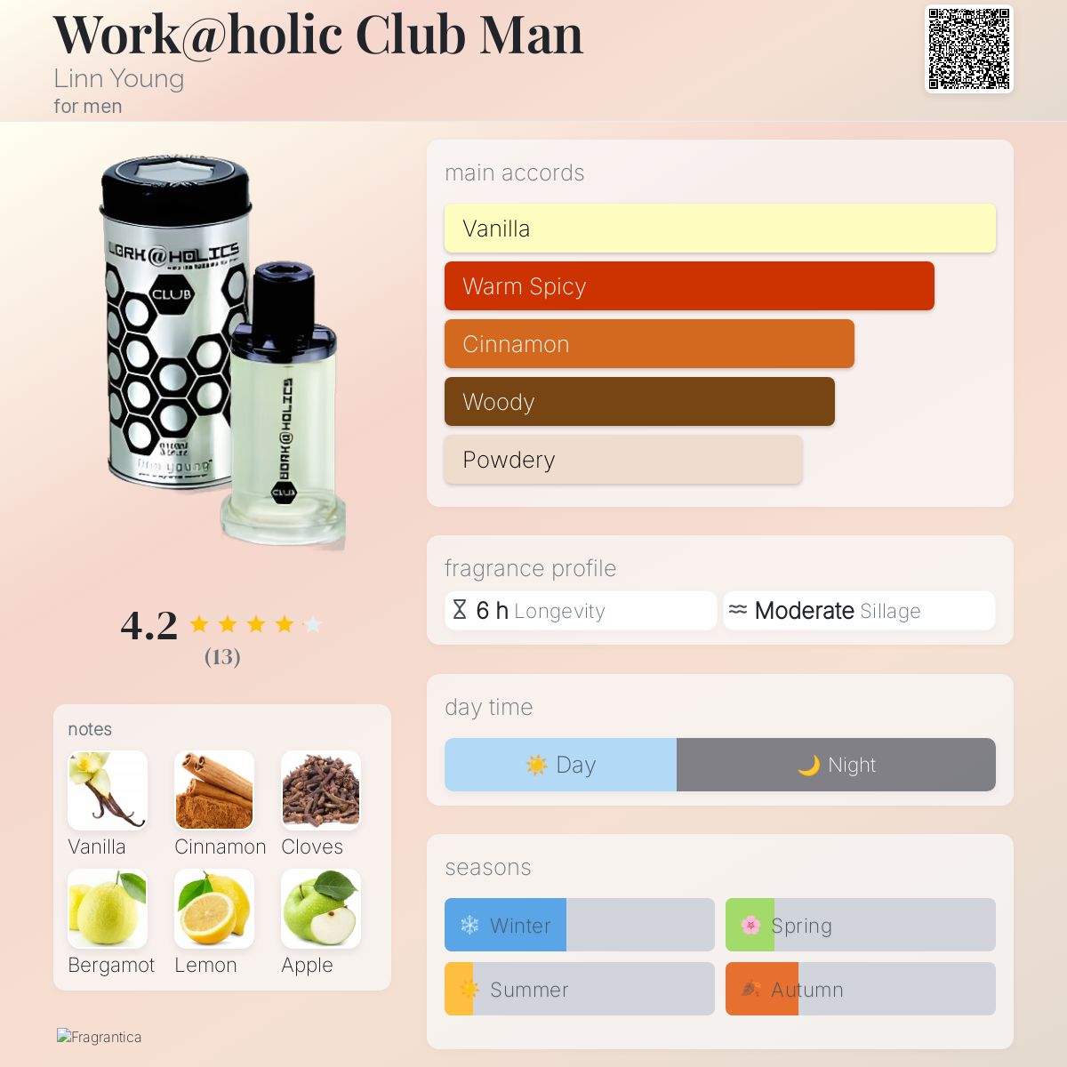 عطر ادکلن ورکاهلیک کلاب من لین یانگ - Work@holic Club Man Linn Young - بررسی، قیمت و خرید