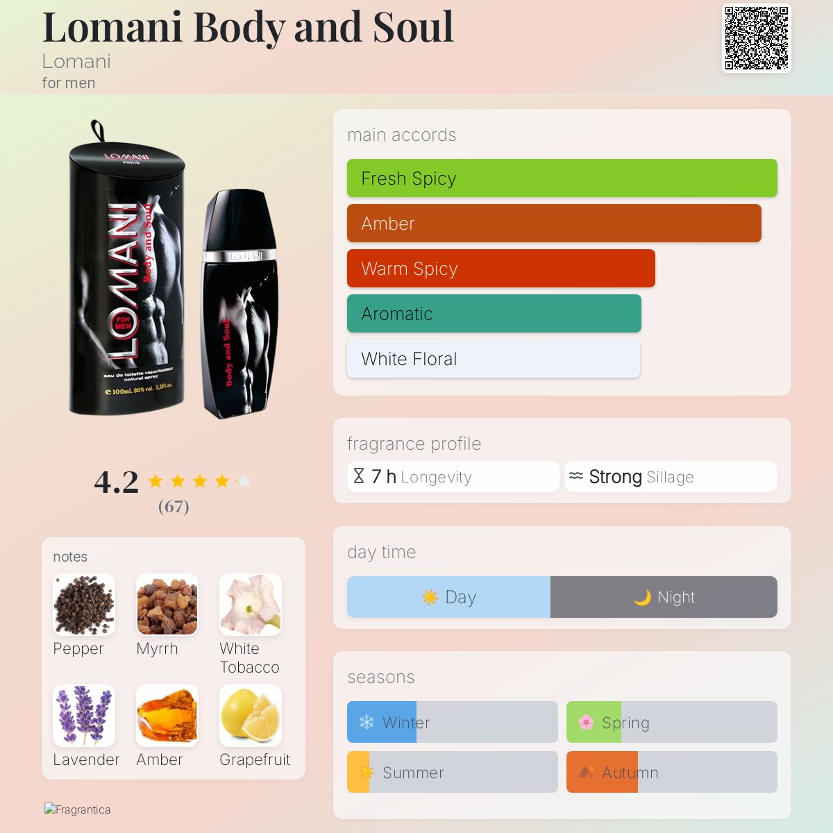 عطر ادکلن لومانی بادی اند سول لومانی - Lomani Body and Soul Lomani - بررسی، قیمت و خرید