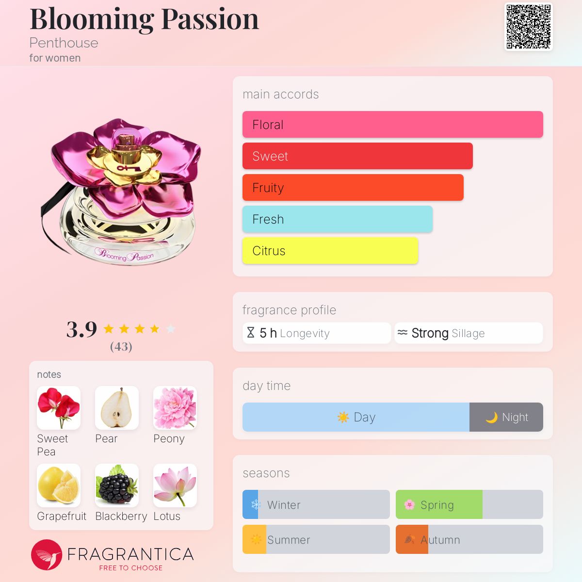 عطر ادکلن بلومینگ پشن پنت هاوس - Blooming Passion Penthouse - بررسی، قیمت و خرید