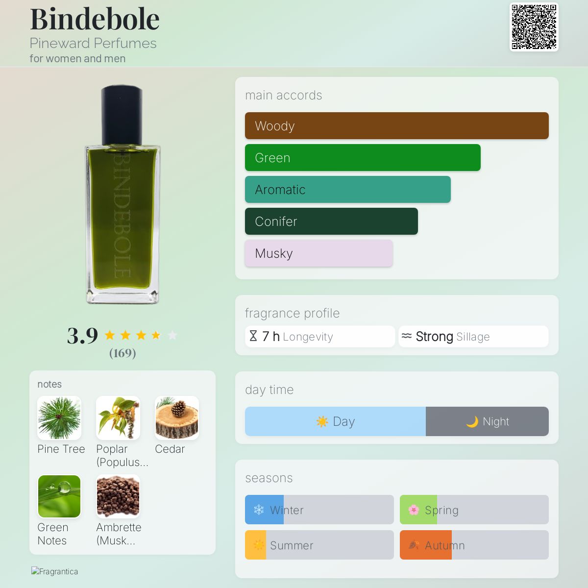 عطر ادکلن بایندبول پاین‌وارد پرفیومز - Bindebole Pineward Perfumes - بررسی، قیمت و خرید