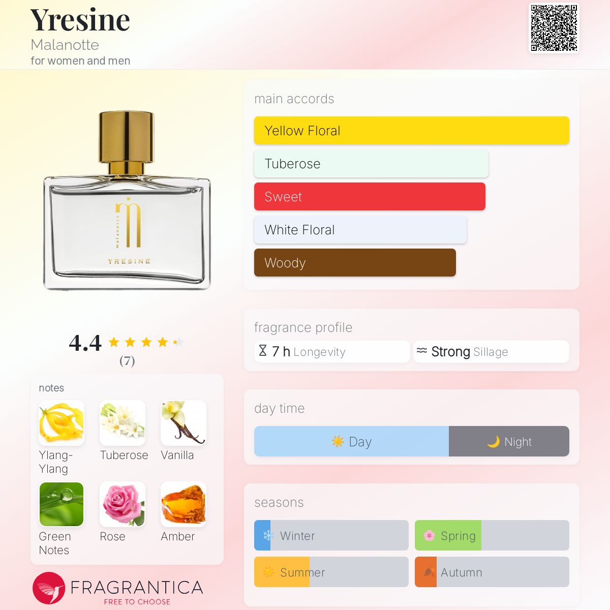 عطر ادکلن یرسین مالانوت - Yresine Malanotte - بررسی، قیمت و خرید