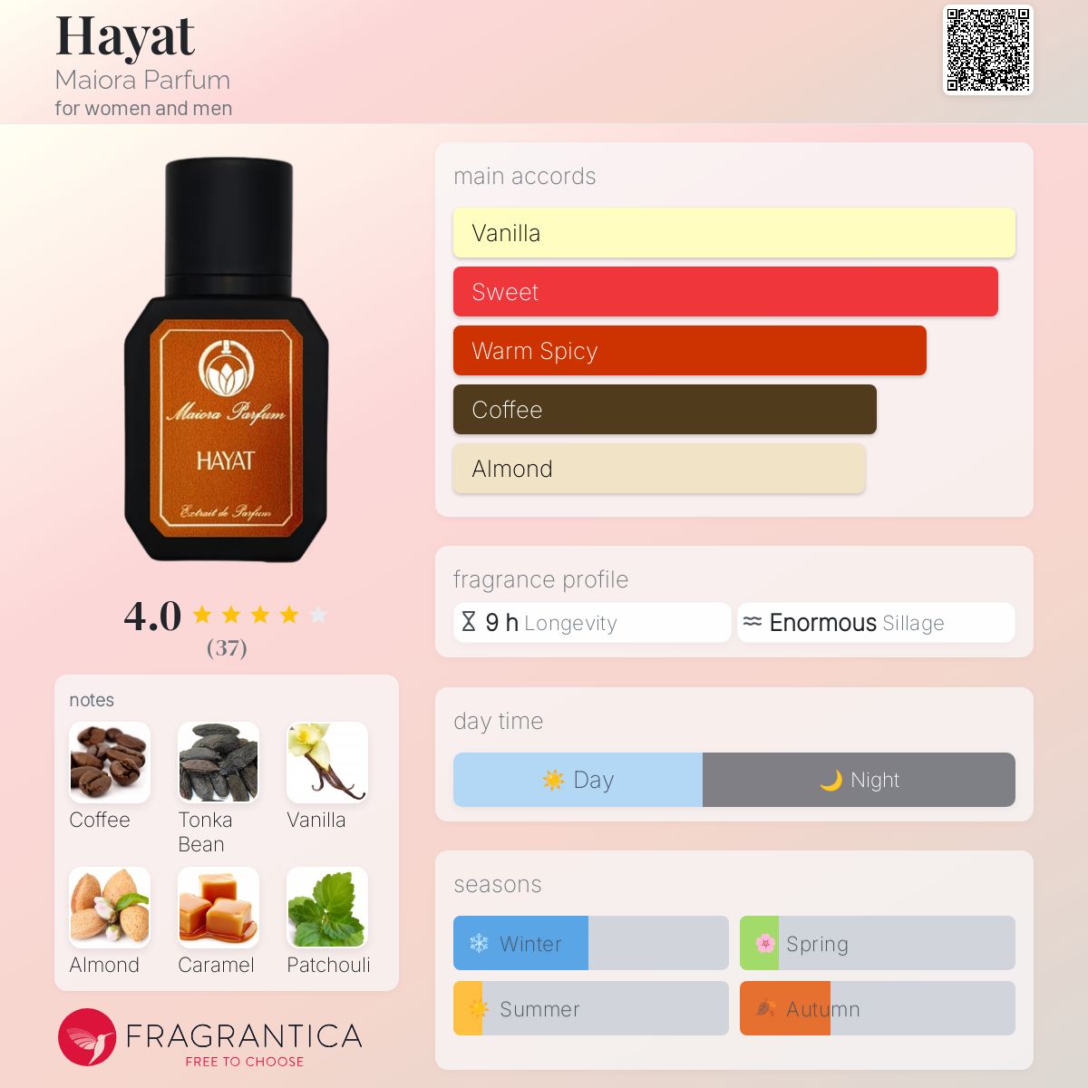 عطر ادکلن حیات مایورا پرفیوم - Hayat Maiora Parfum - بررسی، قیمت و خرید