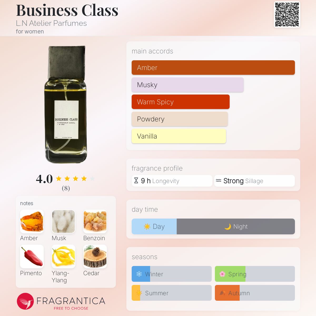 عطر ادکلن بیزینس کلاس اِل اِن آتلیه پرفیومز - Business Class L.N Atelier Parfumes - بررسی، قیمت و خرید