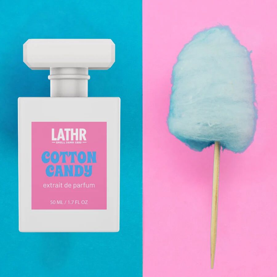 عطر ادکلن کاتن کندی لثر - Cotton Candy Lathr - بررسی، قیمت و خرید