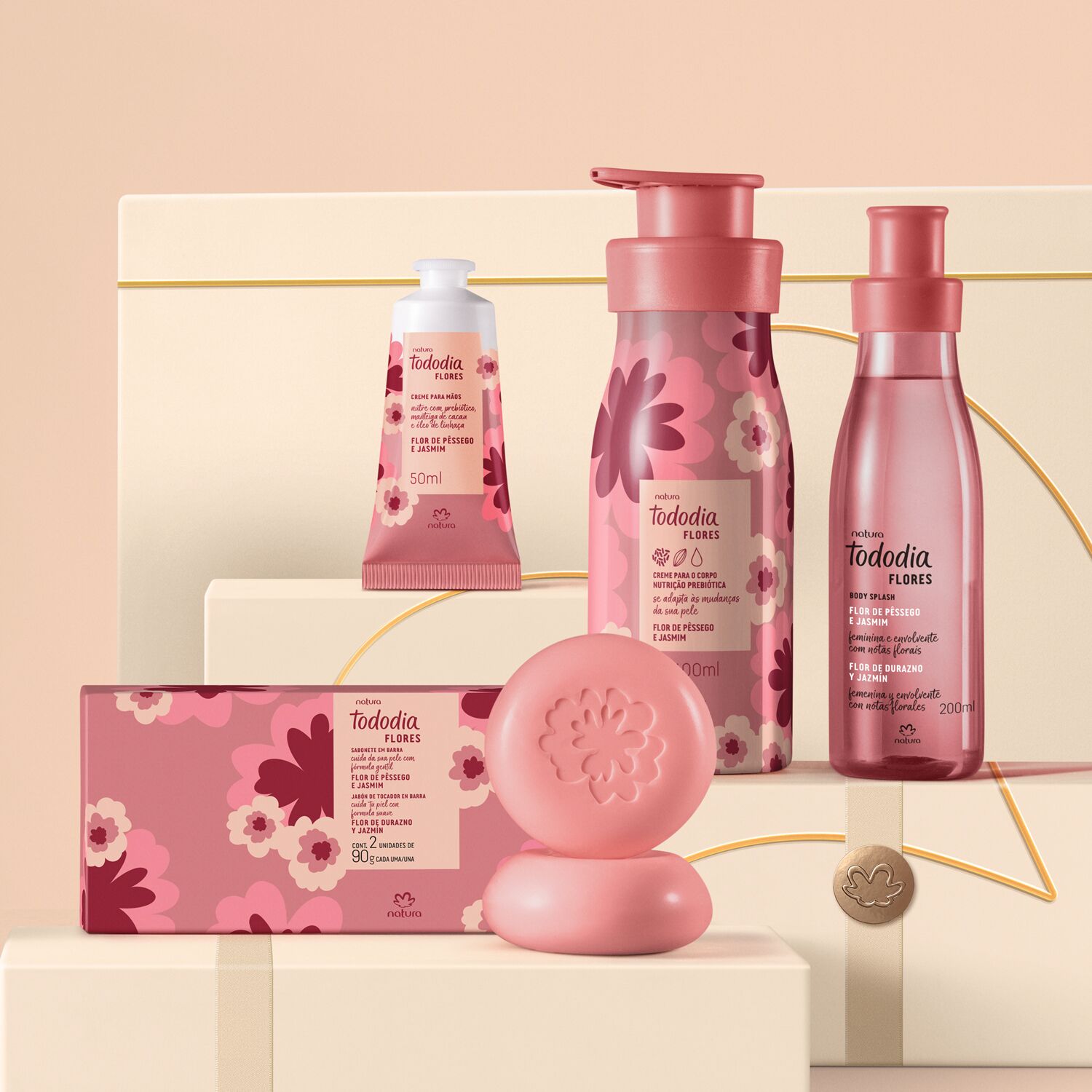 عطر ادکلن فلورس فلور دی پسه‌گو ای یاسمن ناتورا - Flores Flor de Pêssego e Jasmim Natura - بررسی، قیمت و خرید