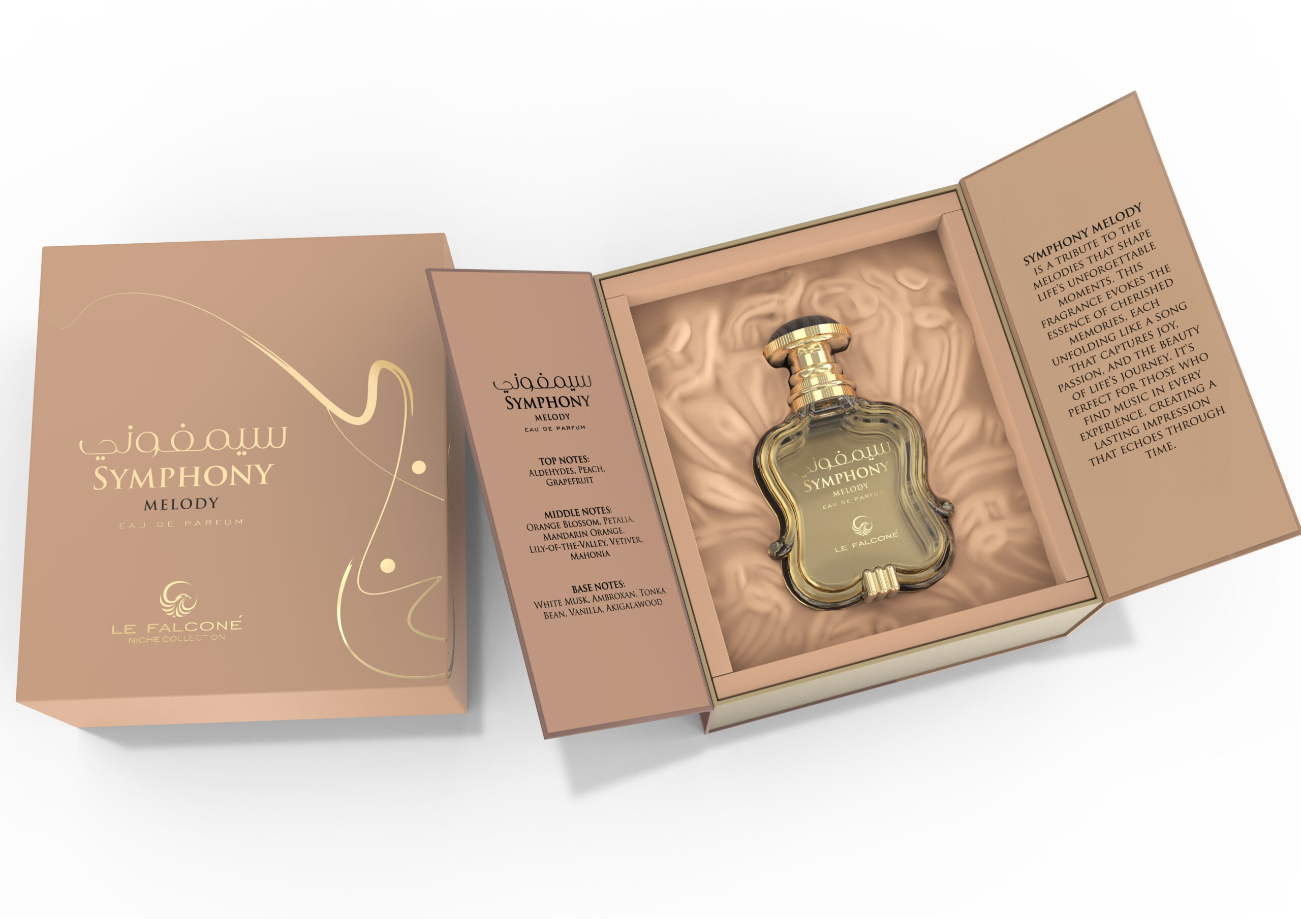 عطر ادکلن سیمفونی ملودی لافالکونه پرفیومز - Symphony Melody Le Falconé Perfumes - بررسی، قیمت و خرید