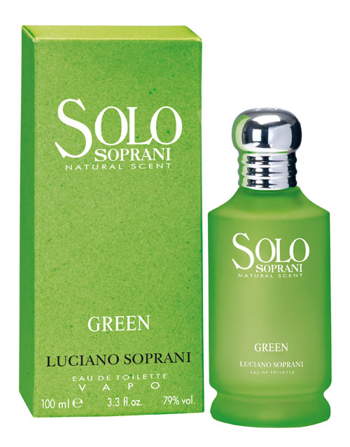 عطر ادکلن سولو سوپرانی گرین لوچانو سوپرانی - Solo Soprani Green Luciano Soprani - بررسی، قیمت و خرید