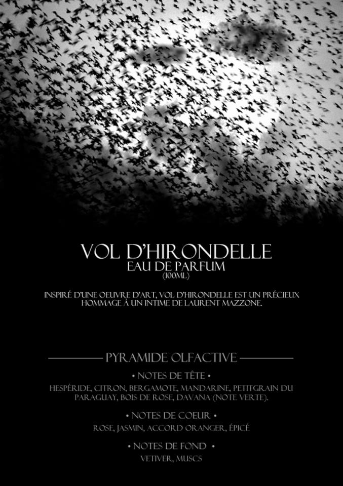 عطر ادکلن ولد هیروندل لوران مازون پرفیوم - Vol d'Hirondelle Laurent Mazzone Parfums - بررسی، قیمت و خرید
