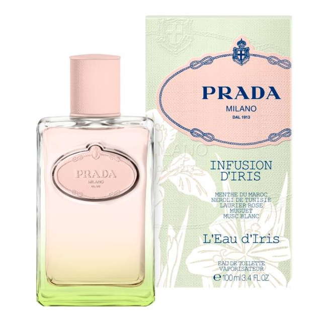 عطر ادکلن اینفیوژن دی آیریس لی او دی آیریس پِرادا - Infusion d'Iris L'Eau d'Iris Prada - بررسی، قیمت و خرید