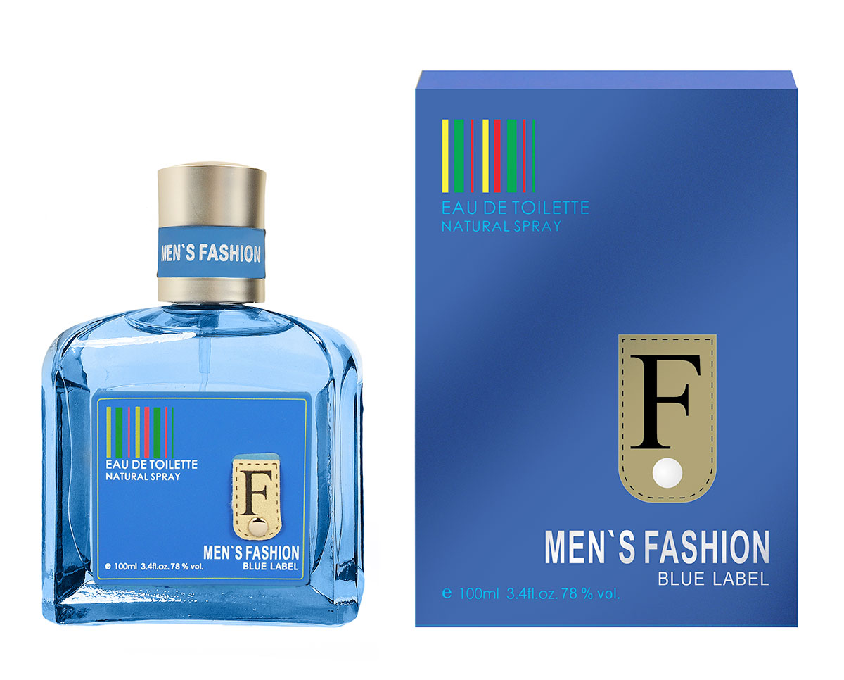 عطر ادکلن منز فشن بلو لیبل پرفیومز جنتی - Men's Fashion Blue Label Parfums Genty - بررسی، قیمت و خرید