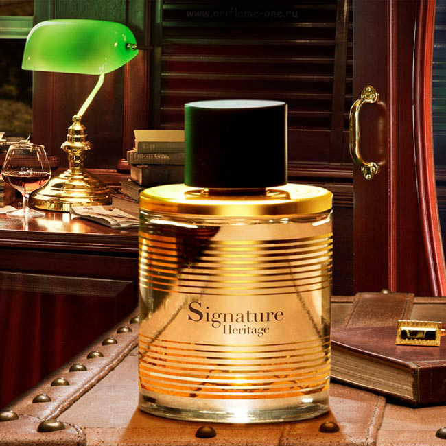 عطر ادکلن سیگنیچر هریتیج اوریفلیم - Signature Heritage Oriflame - بررسی، قیمت و خرید