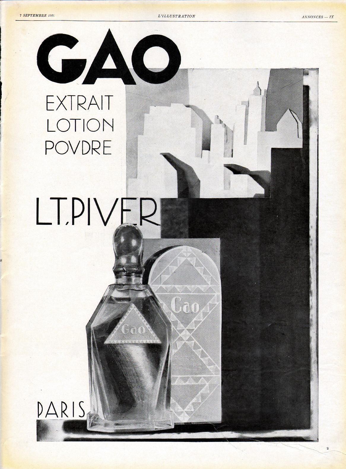 عطر ادکلن گائو اِل تی پیور - Gao L.T. Piver - بررسی، قیمت و خرید