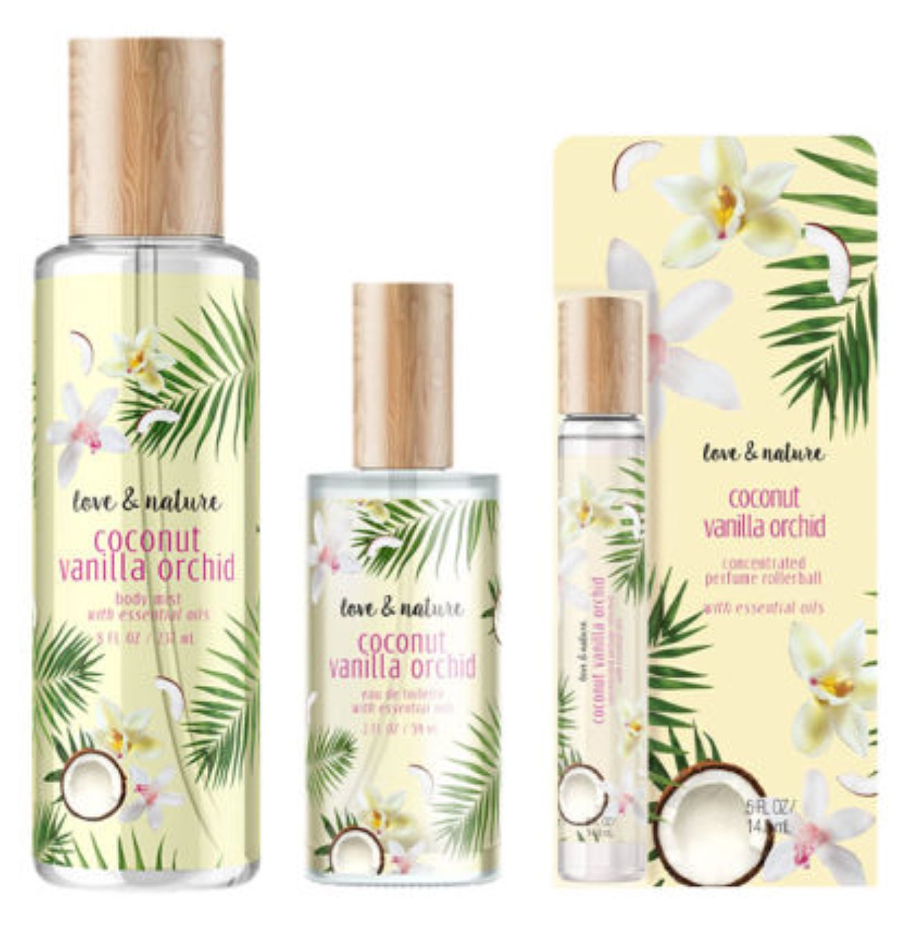 عطر ادکلن کوکونات وانیلا ارکید لاو اند نیچر - Coconut Vanilla Orchid Love & Nature - بررسی، قیمت و خرید