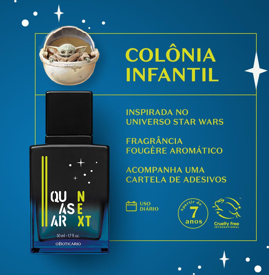 عطر ادکلن کویزر نکست استار وارز د مندلورین اوبوتیکاریو - Quasar Next Star Wars The Mandalorian O Boticário - بررسی، قیمت و خرید
