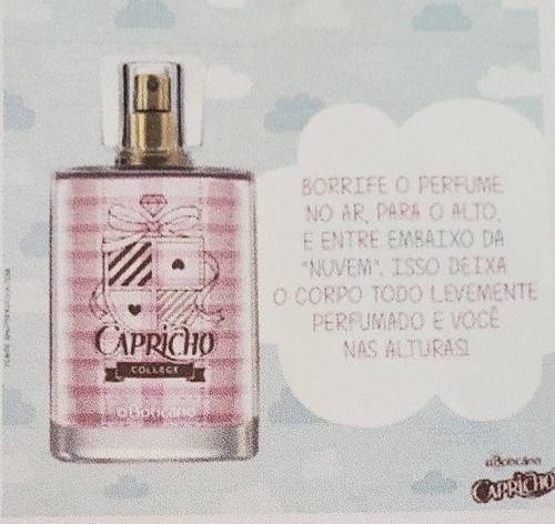 عطر ادکلن کاپریچو کالج او بوتیکاریو - Capricho College O Boticário - بررسی، قیمت و خرید