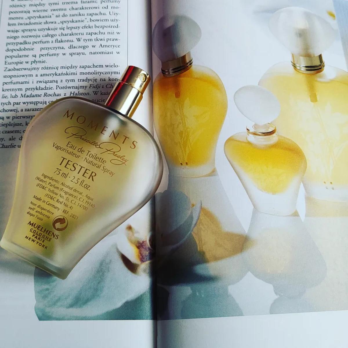 عطر ادکلن مونتس ادو تویلت پریسیلا پرسلی - Moments Eau de Toilette Priscilla Presley - بررسی، قیمت و خرید