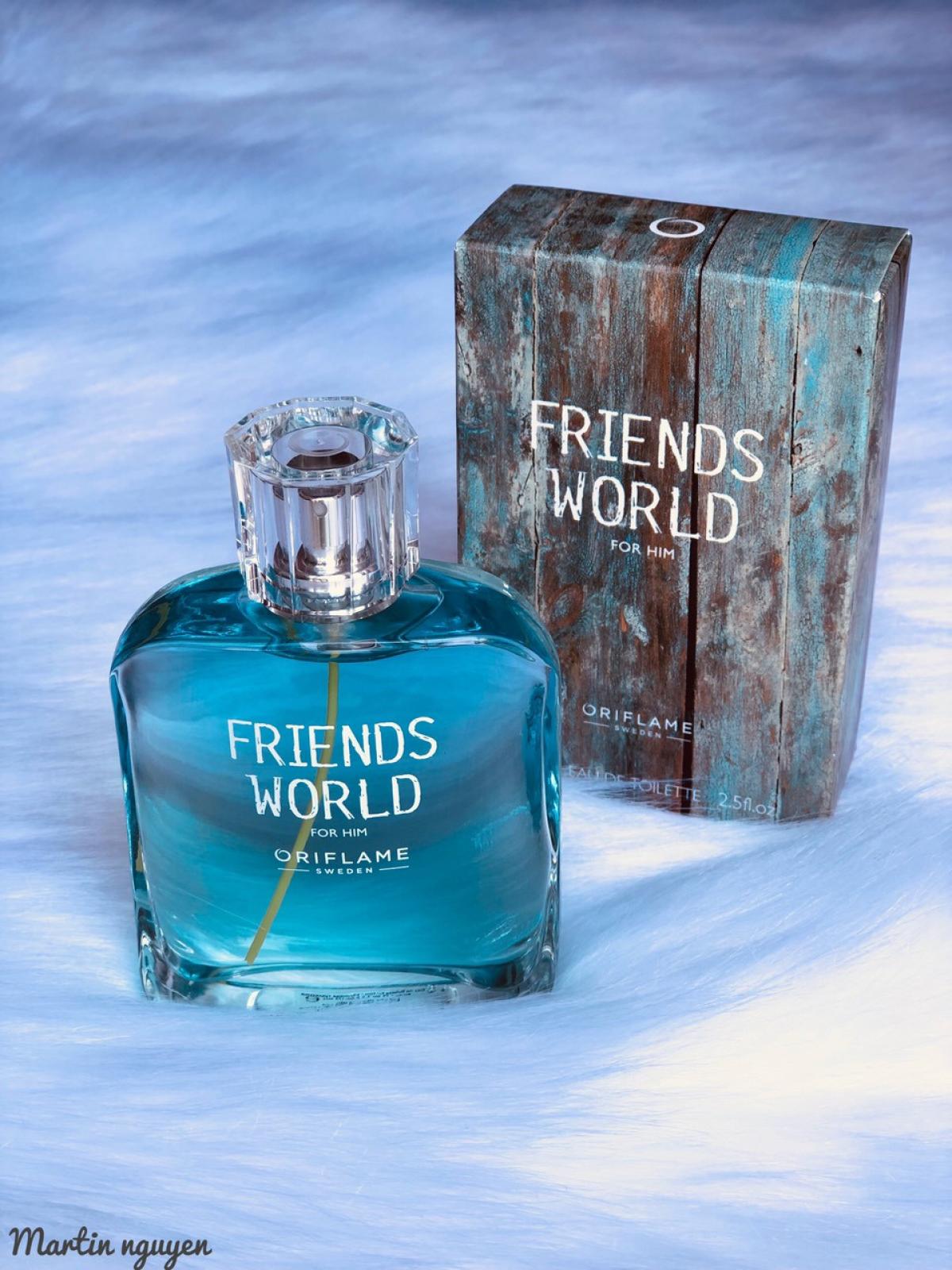 عطر ادکلن فرندز ورلد فور هیم اوریفلیم - Friends World For Him Oriflame - بررسی، قیمت و خرید