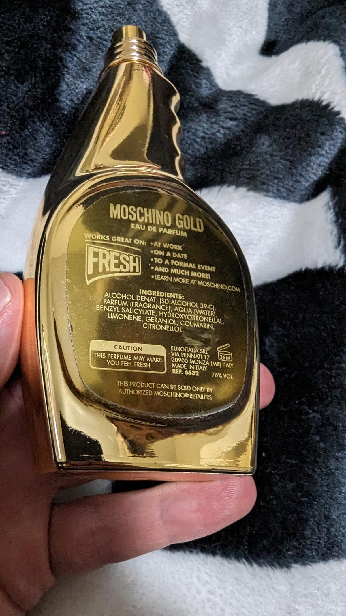 عطر ادکلن گلد فرش کوتور موسکینو - Gold Fresh Couture Moschino - بررسی، قیمت و خرید